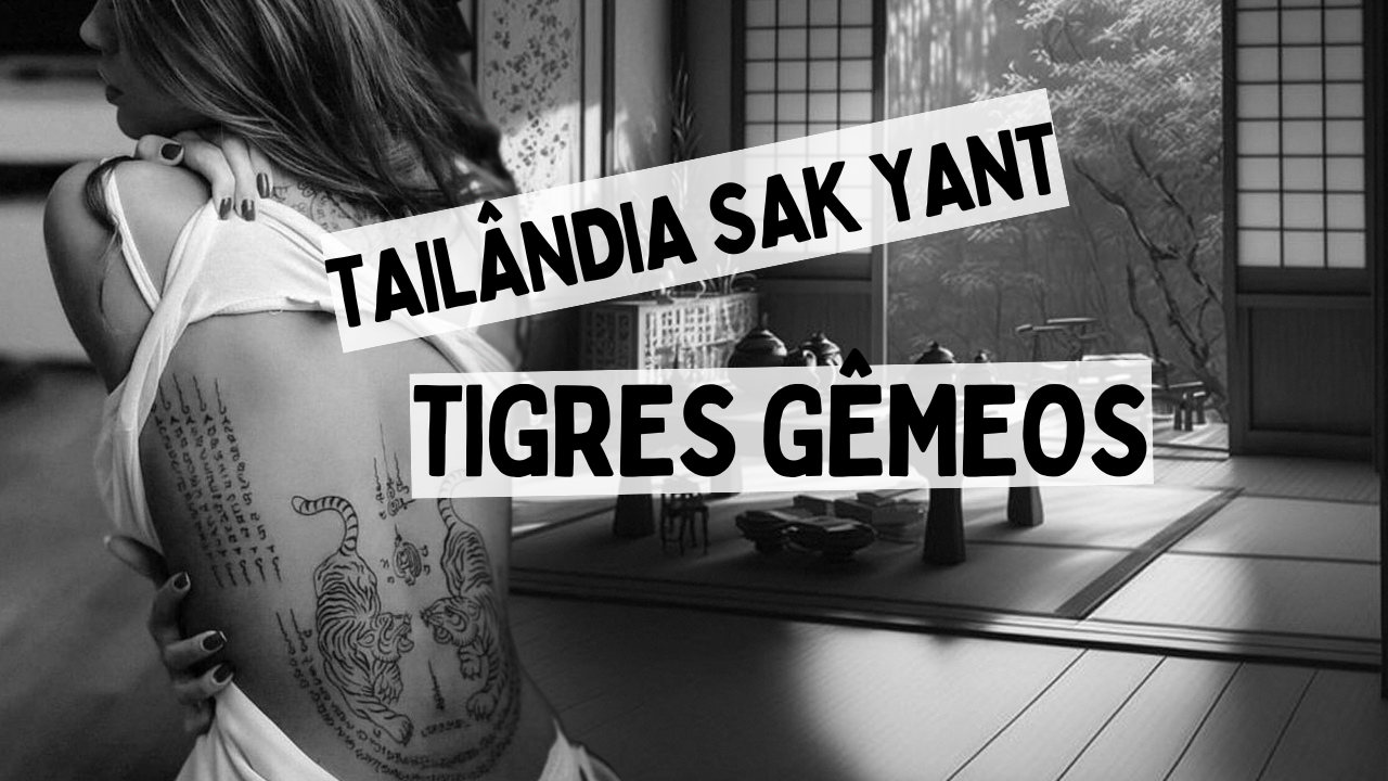 TIGRES GÊMEOS: SÍMBOLO DE PODER E PROTEÇÃO – A TATUAGEM TRADICIONAL DA TAILÂNDIA SAK YANT